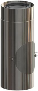 ATEC Kontr.Rohr PolyClassic +Iron/White DN 100/150, PP, Edelstahl blank