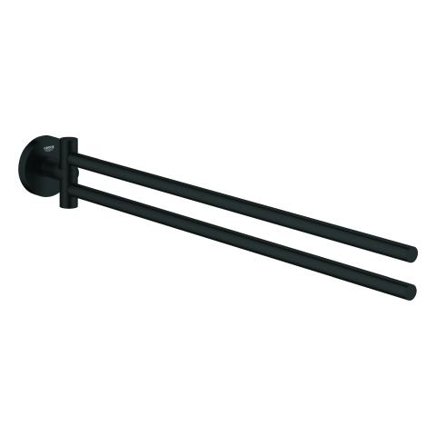 Artikelbild 1 des Artikels „GROHE Handtuchhalter Essentials 43,9cm, 2-ar, schw, verd Bef., ma bla matt black“