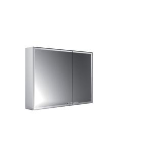 EMCO AP-Lichtspiegelschrank prestige 2 888x639mm, Alu, Br. Tür li, m lightsyst.
