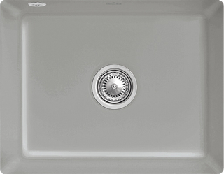 V&B Unterbauspüle Subway 60 SU m Abl.garn, Exzenter, fossil CeramicPlus