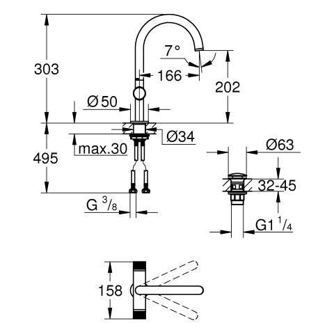 Artikelbild 3 des Artikels „GROHE WT-2-G Atrio Priv. Coll. 1/2