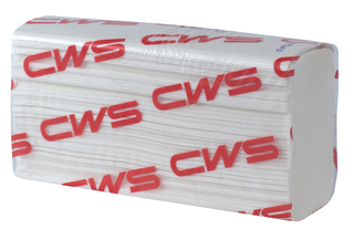 CWS Faltpapier recycl., Zick-Zack, 2-l., 3750 Bl., Nat
