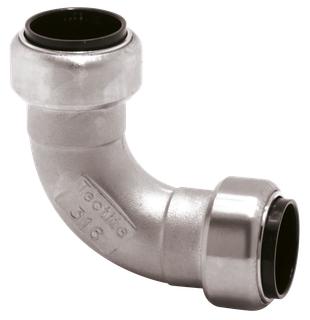 AIPS Bogen VSH Tectite TS002 28mm, ES, 90Grad, Innen/Innen, lösbar