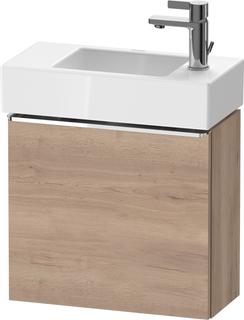Duravit Waschtisch-Unterschrank D-Neo 48,4x22,2x44cm, 1 Tür, An R, ch/Ei marm.