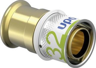 Uponor S-Press PLUS Kupplung auf CU/SST M+V, 32-28CU-SST