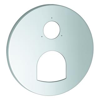 GROHE Rosette 49117 rund für EHM- Fertigmontagesets chrom