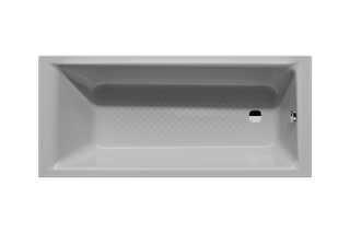 Kaldewei Badewanne PURO NEXT 1428 180x80x41cm, Vollantislip, manhattan