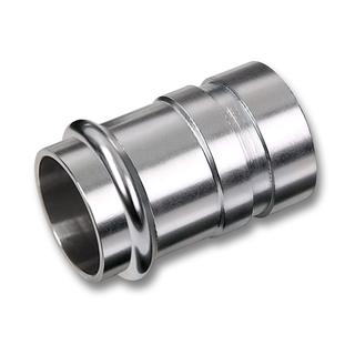 Sanha Übergangsnippel NiroSan Press 9250 88,9x88,9mm, Außenpressende/Nut