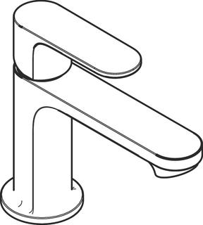 hansgrohe Waschtisch-Einhebelmischer Rebris S 80 CoolStart