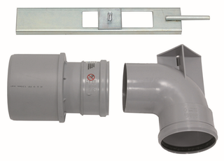 Vaillant Stützbogen DN 100/130, für 2-er Kaskade, PP