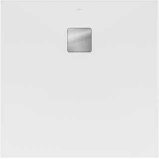 V&B Duschwanne Impreso 80x80x1,5cm, Nat wh., m Rock-Lite, Acryl