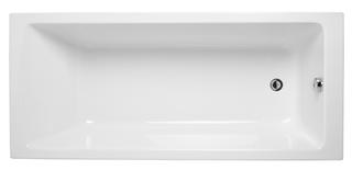 VitrA Körperform-Badewanne Integra 175x70cm, recht., Einbauversion, weiß