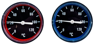 Wolf Thermometer-Set DN40/50 für Verrohrungsgruppen