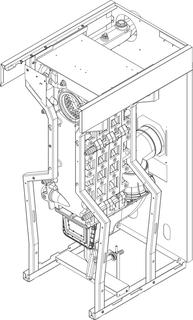 BOSCH Ersatzteil TTNR: 8738804593 Kesselblock CLA-1 4Gld (l) everp