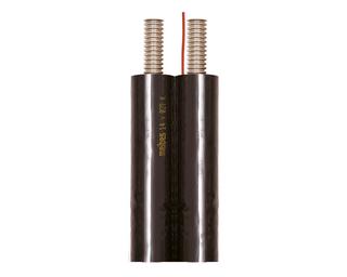 Meibes Edelstahlwellrohr Inoflex DN 20, 30 m, 14mm, mit Kabel/Schutzfolie