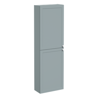 VitrA Hochschrank Root Classic Compact 57x27x180cm, 2 Tür., Korp Fjordgrün Matt