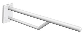 HEWI Wandstützgriff System 800 K Ausladung 850mm, signalweiß, Kunststoff