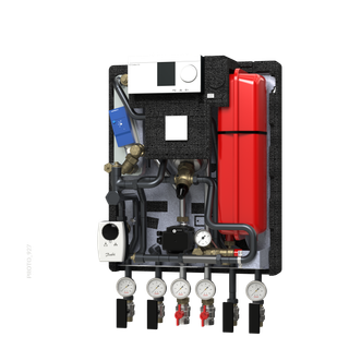 Danfoss Hausstation VXe Solo HWP HT, 2 HE:47kW, ECL310/A237, PN25