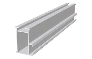 Montageschiene, Silber, 60 x 37,1 x 2.380 mm (1 Stück)