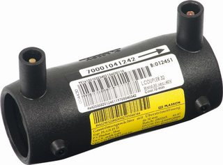 Plasson Langmuffe SmartFuse PL-GS40D d/DN 50/40, m GSW, 25 mbar-1 b