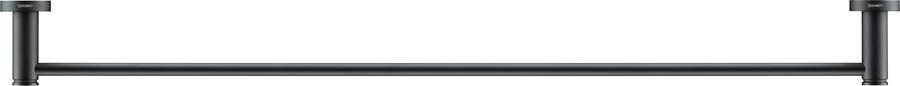 Artikelbild 1 des Artikels „Duravit Badetuchhalter D-Code 84,8x4,8x8cm, schwarz matt, wandhängend 84,8 x 4,8 x 8 cm | schwarz matt“