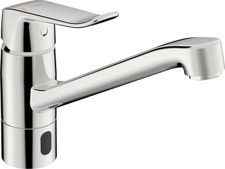 Hansa IR-SPT-Armatur HANSACARE Hybrid/Bluetooth, Ne., Ausl. 214mm, ch