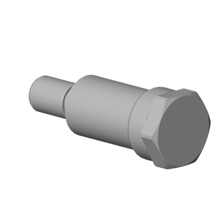 DO Stopfen ERSATZTEILE 093120038 D 26,7 x 65 mm
