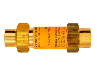 Meibes Dehnungsausgleicher SI 10 DN 22, Lötende, Dehn-Aufn. b. 5,5mm, LA
