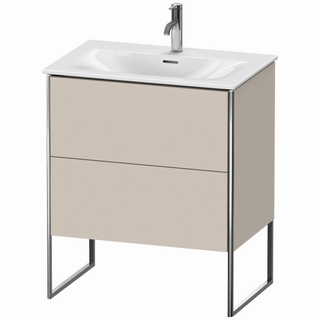 DU WTU XSquare boden.,592x710x478mm 2Auszüge,taupe ES Ahorn