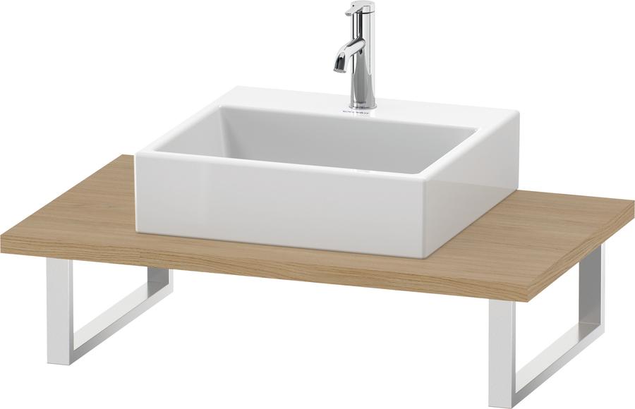 Artikelbild 1 des Artikels „Duravit Konsole DuraStyle 80-200x55cm, 1 Ausschn, Stär 3cm, Ei Nat Stärke 3 cm | Eiche natur“