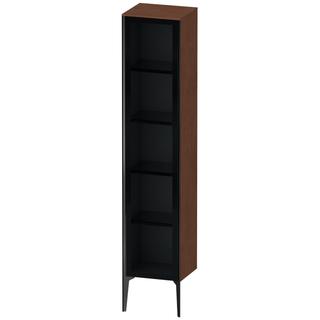 Duravit Hochschrank XViu 40x36x177cm, sw m, Tür re, amerik. Nussb