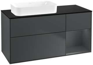 V&B WT-Unterschrank Wandbel. Finion 120x60 cm, Rg r md b m Lac, md bl. m Lac