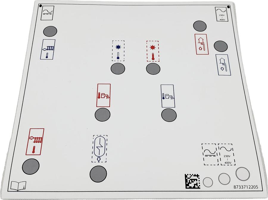 Artikelbild 1 des Artikels „BOSCH Ersatzteil TTNR: 8738211831 Aufkleber Verbindungen “
