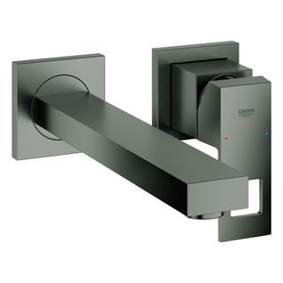 GROHE Fertigmontageset Eurocube UP-Waschtisch-2-Loch-Wandarmatur, Ausladung 23,1 cm