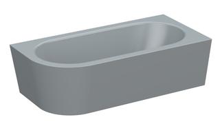 Badewanne BetteStarlet V Silhouette-6720 quartz, 195x95x42cm, mit Schürze