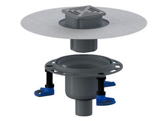 Dallmer Bodenablauf Set DallDrain Select 100x100mm, senkr., DN 50/DN 100, ES