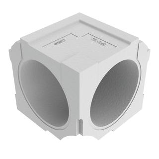 Helios Innenwinkel RenoPipe RP-SIW, mit Stuckprofil, 90Grad, 2 Stück