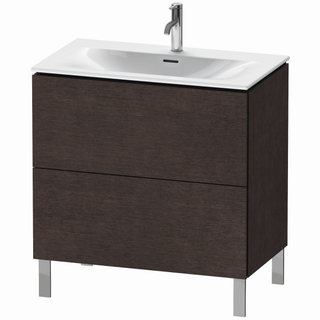 DU WTU L-Cube boden.,704x820x481mm 2Auszüge, eiche dunkel geb. ES Ahorn