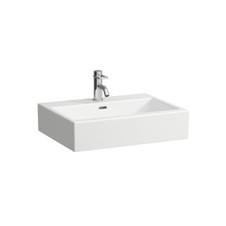 Laufen Waschtisch LIVING CITY 60x46cm, ub.-fähig, m ÜL, we, 1 Hahnloch
