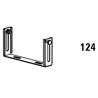 Daikin Wandhalter-Verlängerung W11 WHV17, 67-163mm, DN 110/160, Edelstahl