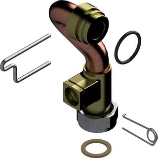 BOSCH Ersatzteil TTNR: 8737606014 Vorlaufrohr CH d:18