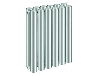 HG-TEC Climaster C2E Edelstahl 8 Rohre BH 600 NA 500 BL 285 BT 150