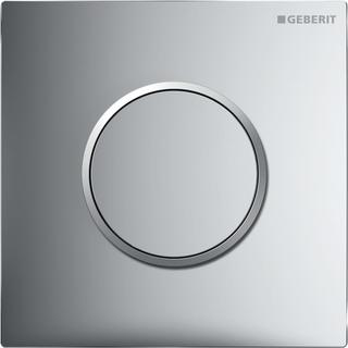 GE Typ 10 BetPl. für UR-Strg. pneum. Sp rund, hgl.verchr. / mattverchromt
