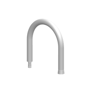 DO Schl. für Flexauslauf ET 90300210000 D 40 x 495 mm Dark Platinum gebürstet