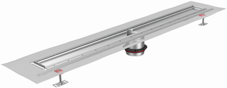 ACO ShowerDrain Public Rinne 2500x110/mit 1 Ablaufstutzen