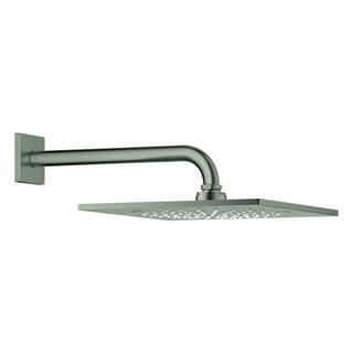 GROHE Kopfbrause-Set Rainshower Aqua 10" 28,6cm, 1 Strahlart, satin steel