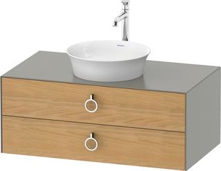 Duravit WT-Unterschrank White Tulip 100x55cm, E N m/StG m, 2 La m G, 1 Pl
