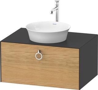 Duravit WTU o. ES White Tulip 40,8x80x 55, 1 A, m G, E N gra s-matt