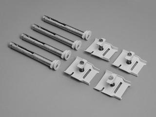 Bemm Konsolenset 2x2 Konsolen, Abstand bis 80mm, weiß