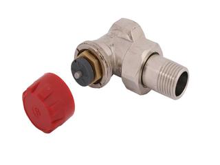 Schlösser Thermostat-Eckventil 4800 DN 10, 3/8", vor., Schutzk. rot, vern